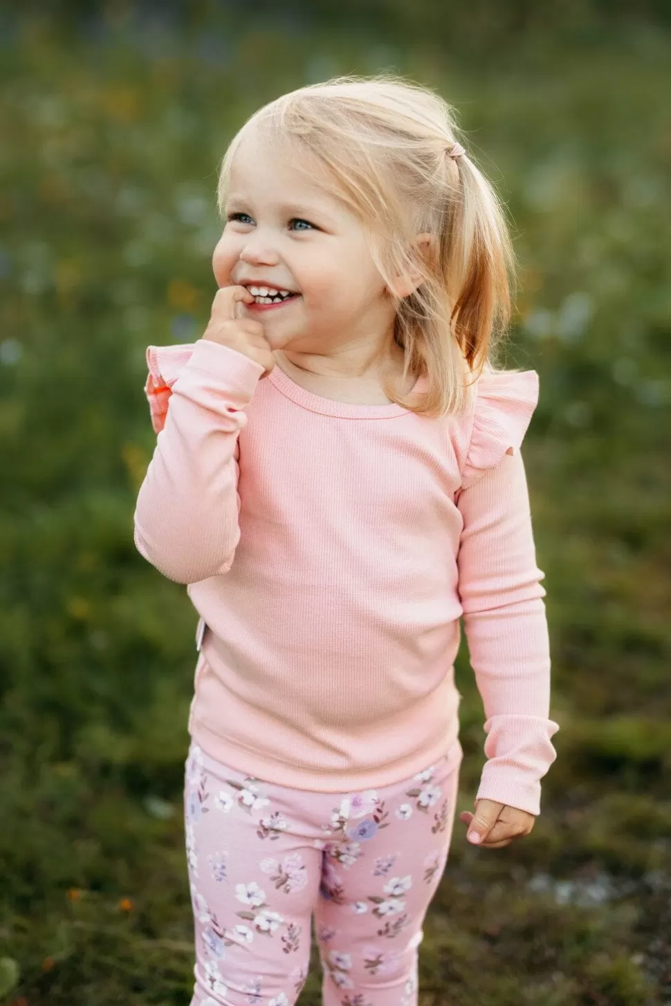 Store Metsola Rib Frilla -Paita | Peony